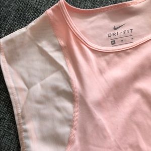NIKE PEACH DRI-FIT TANK TOP